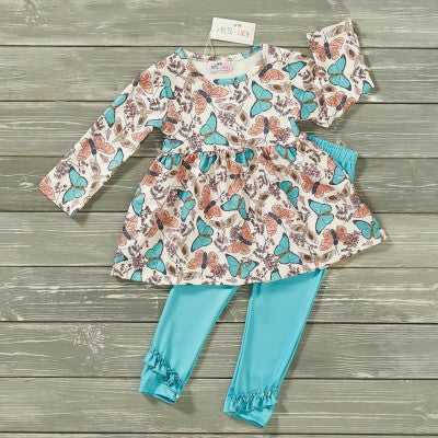 Butterfly Pants Set