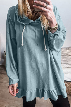 Blue Tunic and Hoodie