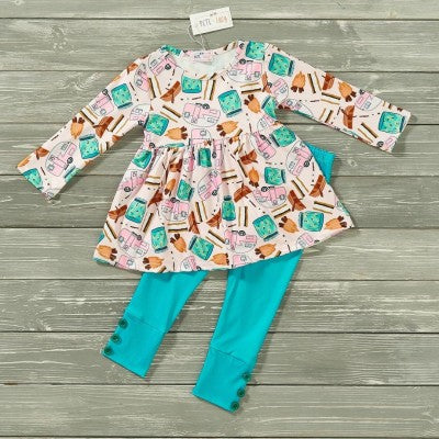 S'mores and Fireflies Pants Set